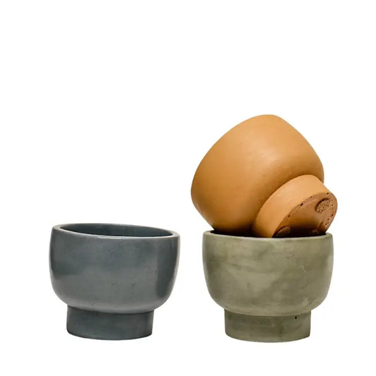 Ida Mini Ceramic Planter – 3” Pot for Succulents & Small Plants