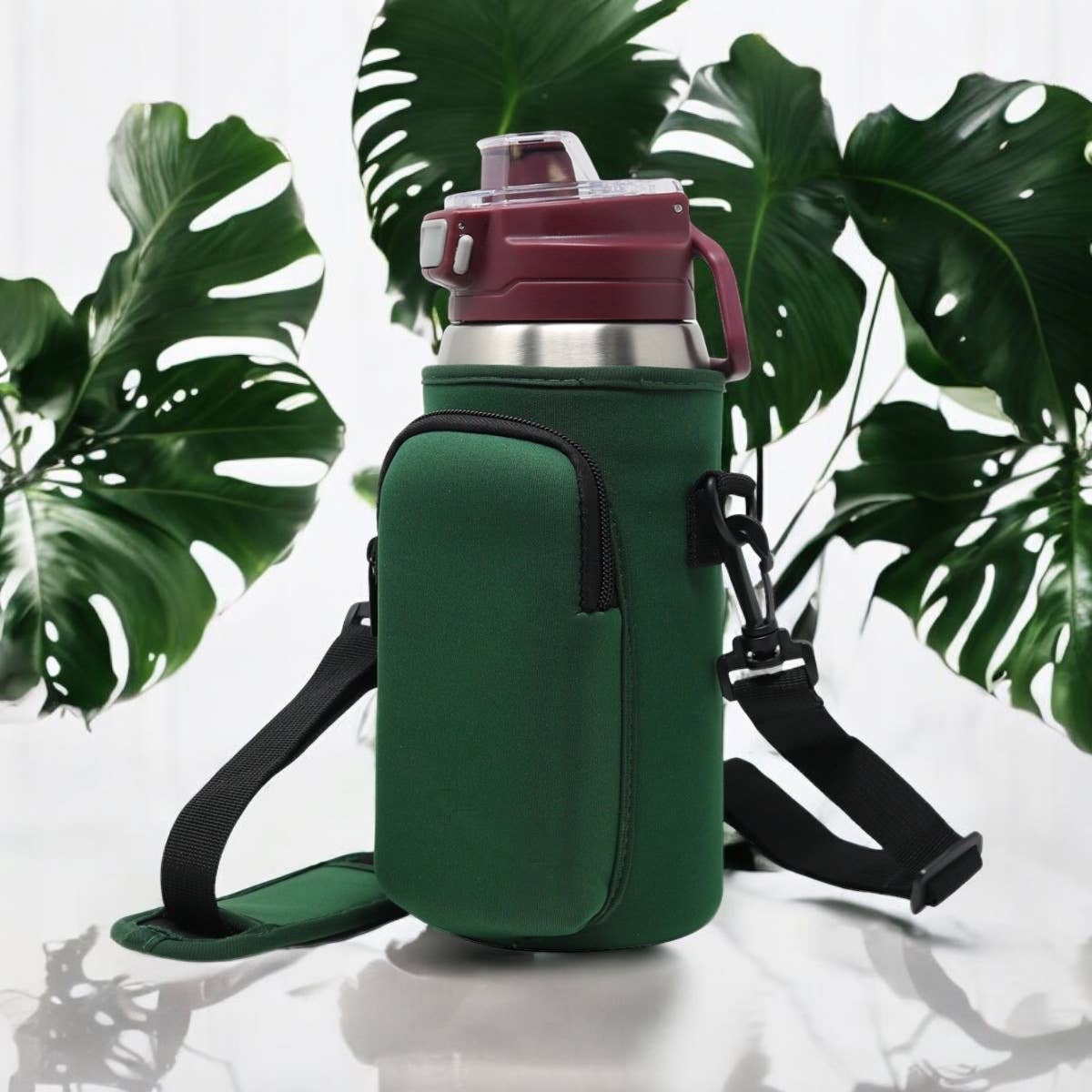 Neoprene Crossbody Bottle Holder – Trendy, Functional & Ready to Go